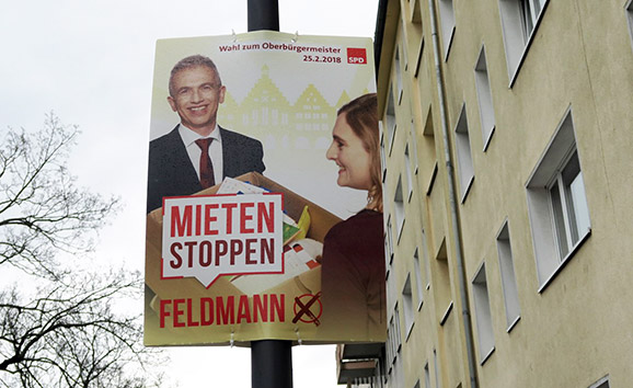 Sozialmärchenonkel Feldmann: „Mieten stoppen“